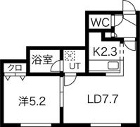 フェリスインフィニートの間取り画像