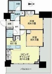 シティタワー札幌の間取り画像