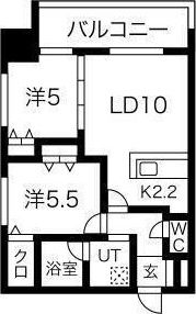 S-RESIDENCE円山表参道の間取り画像