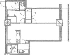 D＇グラフォート札幌ステーションタワーの間取り画像