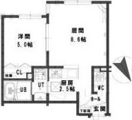 パストラーレ楡の間取り画像