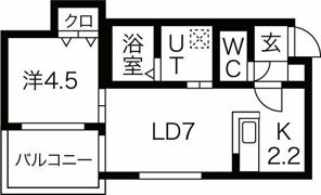 welina南郷16の間取り画像