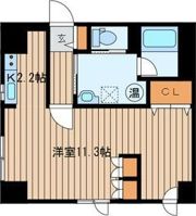 レガート東区役所前B棟の間取り画像