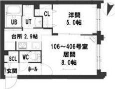 グランメールアクシアIIIの間取り画像