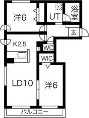 ヴィラ・パールの間取り画像