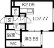ラグナベルデ菊水7条の間取り画像