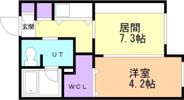 メニーズコート豊平川の間取り画像