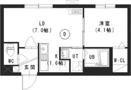 レクスベイル平岸の間取り画像