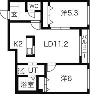 コンフォート・グローレの間取り画像