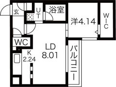 レヴォ水車町の間取り画像
