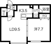 コンフォート桃野の間取り画像