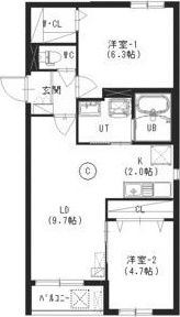 グランスター16の間取り画像
