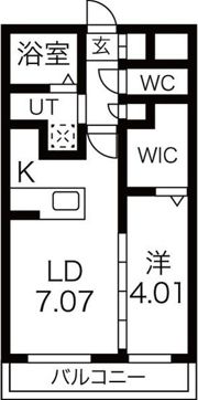 Culmination学園前の間取り画像