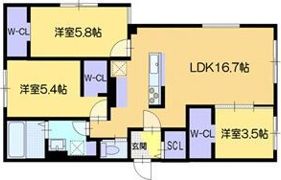 仮）ソラテラスの間取り画像