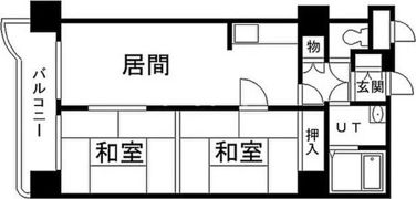 シティマンション五十嵐の間取り画像