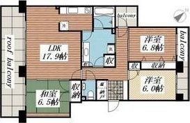 パシフィック宮の沢の間取り画像