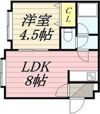 八番館の間取り画像