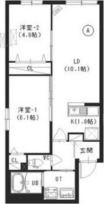 KRG澄川の間取り画像