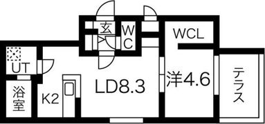 Mulberry Field 宮の沢2・1の間取り画像