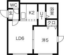 ブランノワール湖水の間取り画像