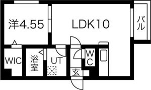 ソミューム発寒南の間取り画像