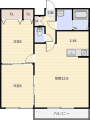 アビタ発寒IIの間取り画像