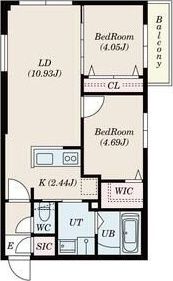 S-RESIDENCE琴似4条の間取り画像