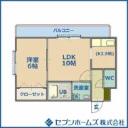 ティアラ大谷地IIの間取り画像