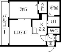 プレミアシティ美園の間取り画像
