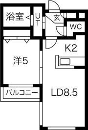 プレミアシティ札幌東の間取り画像