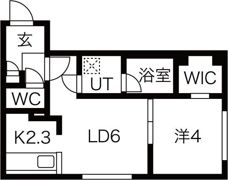 Sanremo豊平（サンレモ）の間取り画像