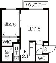 BELL・WALK（ベル・ウォーク）の間取り画像