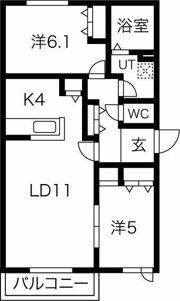 グランドノースN42の間取り画像