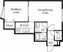 ブランノワールマティーノ平岸の間取り画像