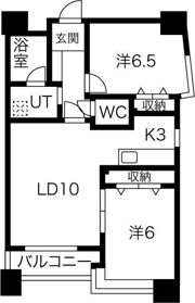 ノヴァ大通の間取り画像