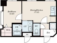 ノースポール北12条の間取り画像