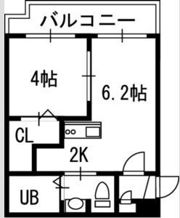 VILLAGE北大通壱番館の間取り画像
