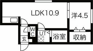 ユーゴーズS5の間取り画像