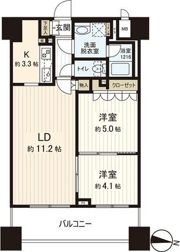 パークアクシス札幌植物園前の間取り画像