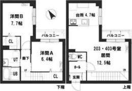 グランメール美園1条の間取り画像