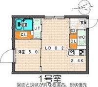 Posh桑園の間取り画像