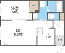 Gran Luz発寒（グランルース発寒）の間取り画像