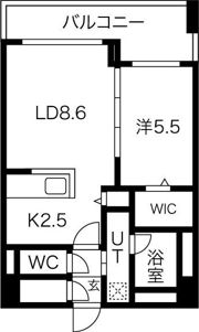 fer北3条の間取り画像