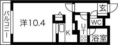 マリオン桑園の間取り画像