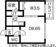 アスパイア琴似の間取り画像