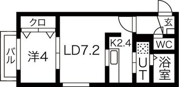 ディアコートの間取り画像