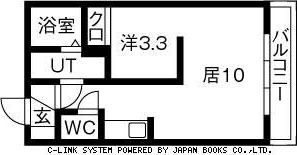 パティオ平岸の間取り画像