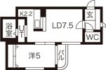 エルミタージュの間取り画像