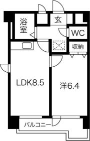 AMS352ビルの間取り画像