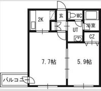ミュプレ円山公園の間取り画像